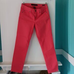 Calvin Klein Crop Jeans Red Size 2